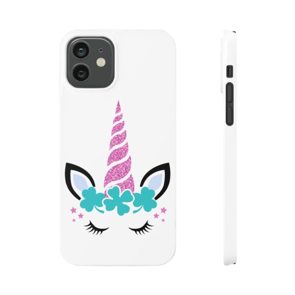 Unicorn Slim Case - Cute Phone Cover, Fantasy Gift, Colorful Phone Accessory, Kids Birthday, Magical Charm - Image 9