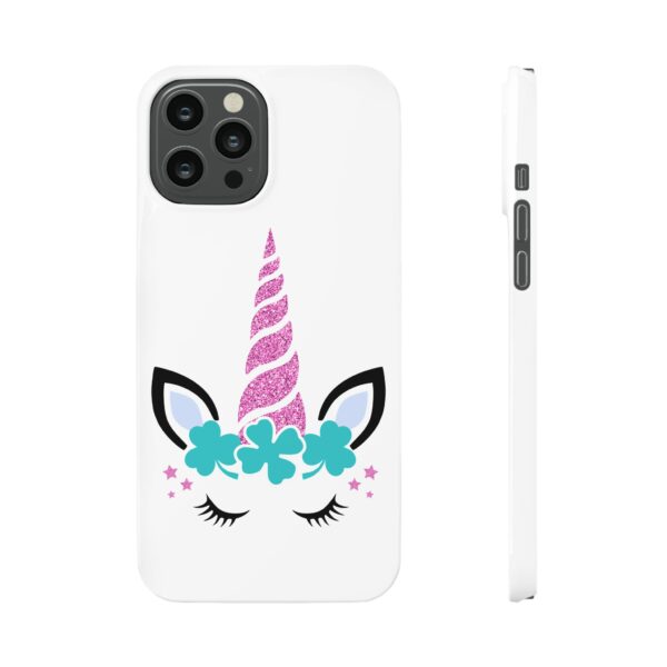 Unicorn Slim Case - Cute Phone Cover, Fantasy Gift, Colorful Phone Accessory, Kids Birthday, Magical Charm - Image 15