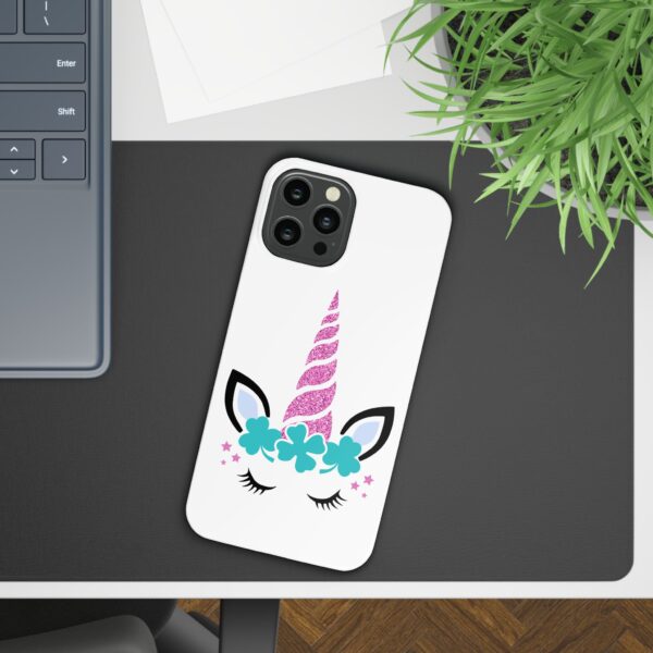 Unicorn Slim Case - Cute Phone Cover, Fantasy Gift, Colorful Phone Accessory, Kids Birthday, Magical Charm - Image 16