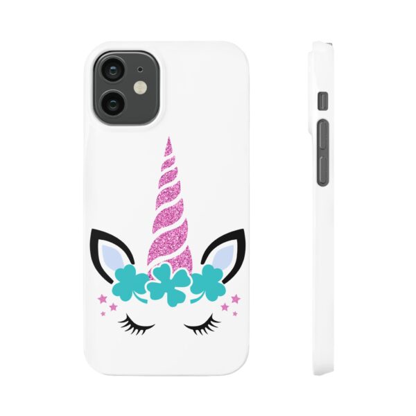 Unicorn Slim Case - Cute Phone Cover, Fantasy Gift, Colorful Phone Accessory, Kids Birthday, Magical Charm - Image 11