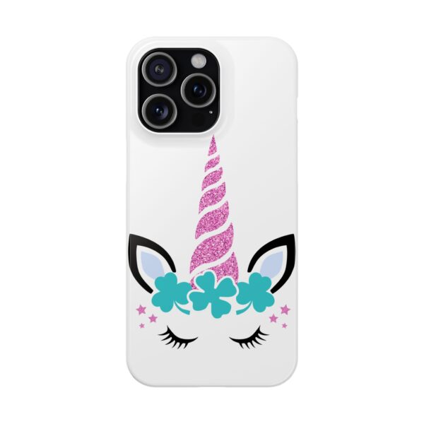 Unicorn Slim Case - Cute Phone Cover, Fantasy Gift, Colorful Phone Accessory, Kids Birthday, Magical Charm - Image 29