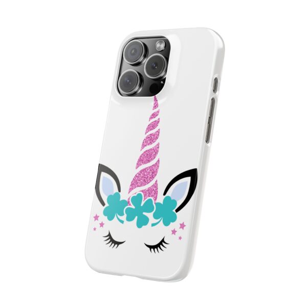 Unicorn Slim Case - Cute Phone Cover, Fantasy Gift, Colorful Phone Accessory, Kids Birthday, Magical Charm - Image 43