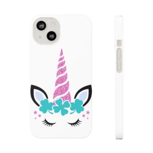 Unicorn Slim Case - Cute Phone Cover, Fantasy Gift, Colorful Phone Accessory, Kids Birthday, Magical Charm